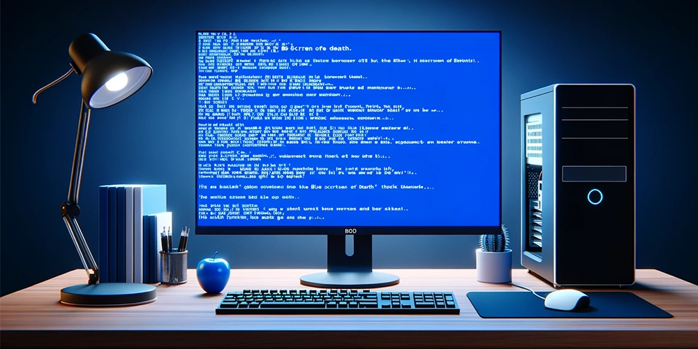 Co zrobić, gdy na komputerze pojawi się niebieski ekran?