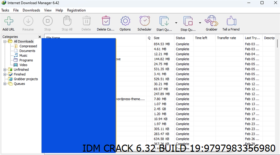 Idm Crack 6.32 Build 19 Screenshot